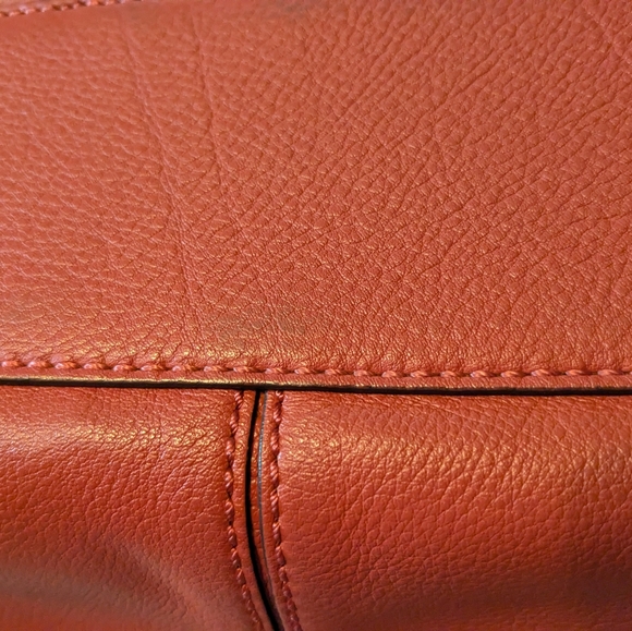 Tumi Leather Tote Shoulder Bag Like with Dust Bag - Picture 12 of 16